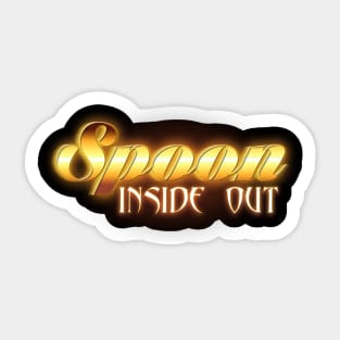 Spoon inside out Sticker